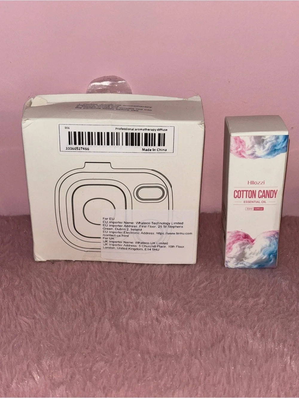 Professional Aromatherapy Diffuser & Cotton Candy Essential Oil